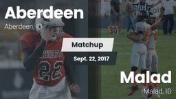 Matchup: Aberdeen vs. Malad  2017