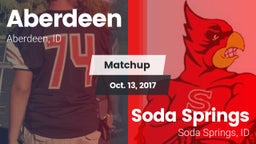 Matchup: Aberdeen vs. Soda Springs  2017