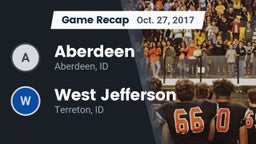 Recap: Aberdeen  vs. West Jefferson  2017