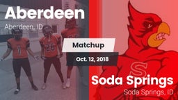 Matchup: Aberdeen vs. Soda Springs  2018
