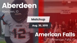 Matchup: Aberdeen vs. American Falls  2019