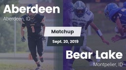 Matchup: Aberdeen vs. Bear Lake  2019
