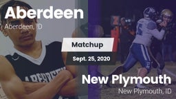 Matchup: Aberdeen vs. New Plymouth  2020