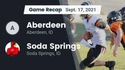 Recap: Aberdeen  vs. Soda Springs  2021