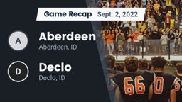 Recap: Aberdeen  vs. Declo  2022