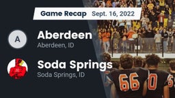 Recap: Aberdeen  vs. Soda Springs  2022