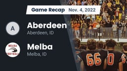 Recap: Aberdeen  vs. Melba  2022