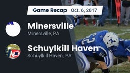 Recap: Minersville  vs. Schuylkill Haven  2017