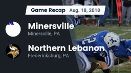Recap: Minersville  vs. Northern Lebanon  2018