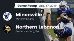Recap: Minersville  vs. Northern Lebanon  2019