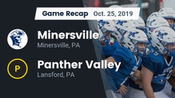 Recap: Minersville  vs. Panther Valley  2019