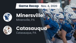 Recap: Minersville  vs. Catasauqua  2020
