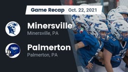 Recap: Minersville  vs. Palmerton  2021