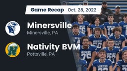 Recap: Minersville  vs. Nativity BVM  2022