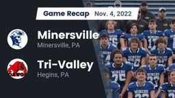 Recap: Minersville  vs. Tri-Valley  2022