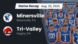Recap: Minersville  vs. Tri-Valley  2023