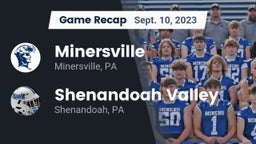 Recap: Minersville  vs. Shenandoah Valley  2023