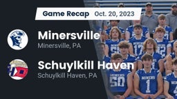 Recap: Minersville  vs. Schuylkill Haven  2023