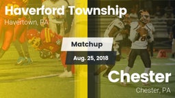 Matchup: Haverford Township vs. Chester  2018