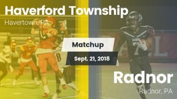 Matchup: Haverford Township vs. Radnor  2018