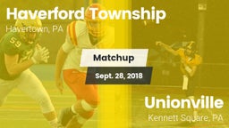 Matchup: Haverford Township vs. Unionville  2018