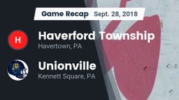 Recap: Haverford Township  vs. Unionville  2018