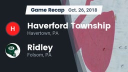 Recap: Haverford Township  vs. Ridley  2018