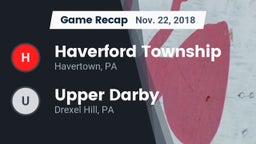 Recap: Haverford Township  vs. Upper Darby  2018