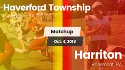 Matchup: Haverford Township vs. Harriton  2019