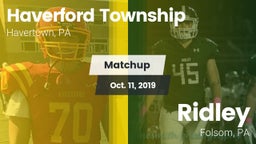 Matchup: Haverford Township vs. Ridley  2019