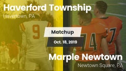 Matchup: Haverford Township vs. Marple Newtown  2019