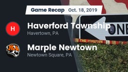 Recap: Haverford Township  vs. Marple Newtown  2019