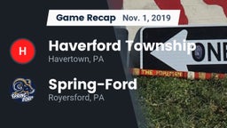 Recap: Haverford Township  vs. Spring-Ford  2019