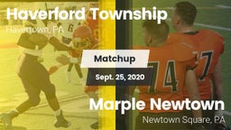 Matchup: Haverford Township vs. Marple Newtown  2020