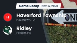 Recap: Haverford Township  vs. Ridley  2020