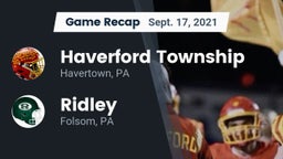 Recap: Haverford Township  vs. Ridley  2021