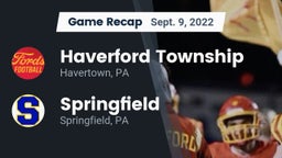 Recap: Haverford Township  vs. Springfield  2022