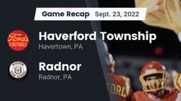 Recap: Haverford Township  vs. Radnor  2022