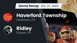 Recap: Haverford Township  vs. Ridley  2023