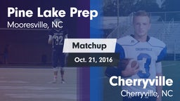 Matchup: Pine Lake Prep High vs. Cherryville  2016