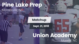 Matchup: Pine Lake Prep High vs. Union Academy  2018