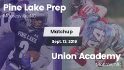 Matchup: Pine Lake Prep High vs. Union Academy  2019