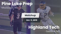 Matchup: Pine Lake Prep High vs. Highland Tech  2019