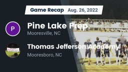 Recap: Pine Lake Prep  vs. Thomas Jefferson Academy  2022