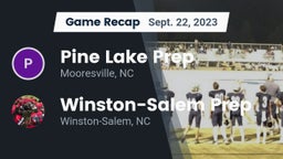 Recap: Pine Lake Prep  vs. Winston-Salem Prep  2023