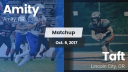 Matchup: Amity  vs. Taft  2017