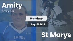 Matchup: Amity  vs. St Marys 2018