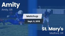 Matchup: Amity  vs. St. Mary's  2019