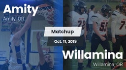 Matchup: Amity  vs. Willamina  2019
