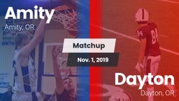 Matchup: Amity  vs. Dayton  2019